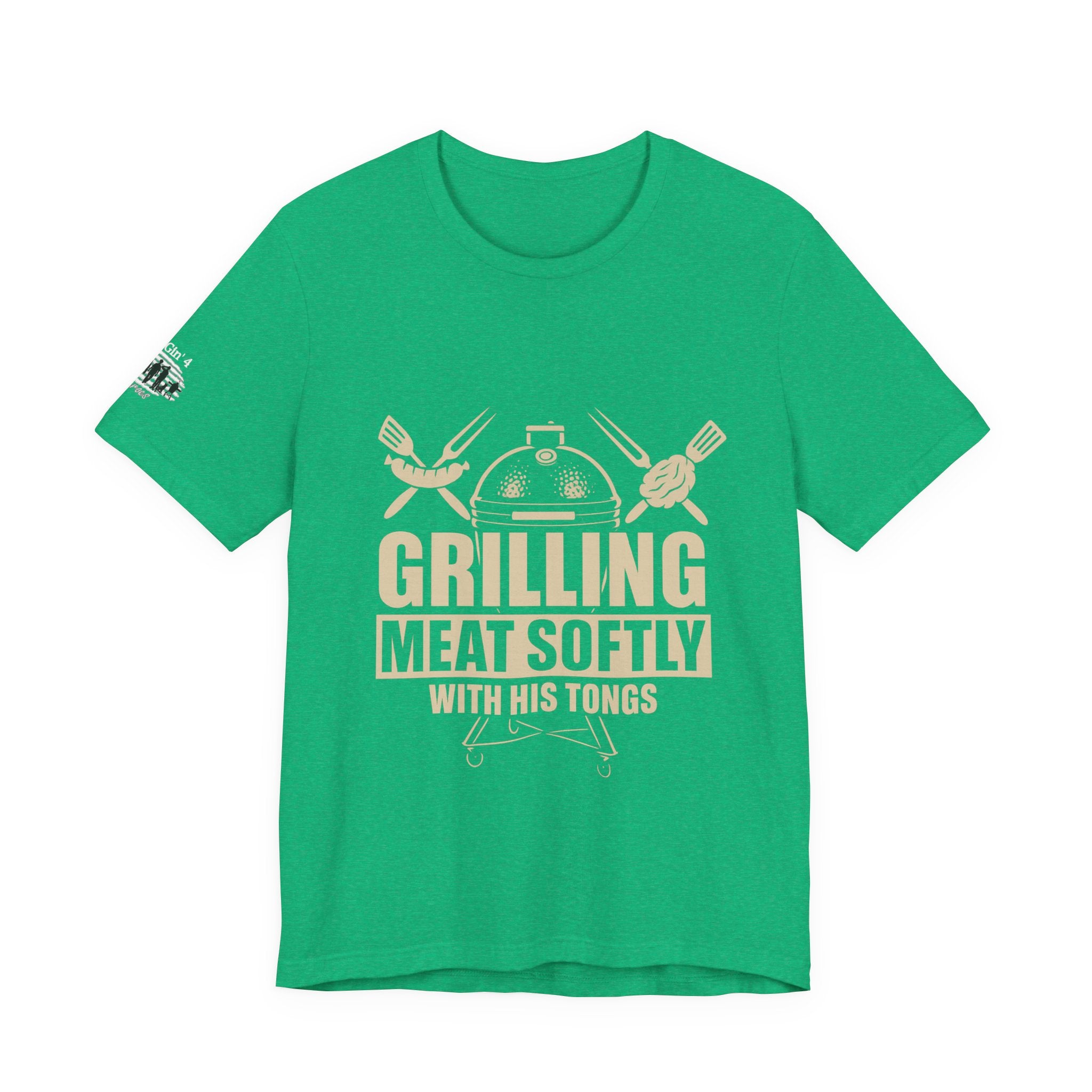 Grilling me softly with tongs