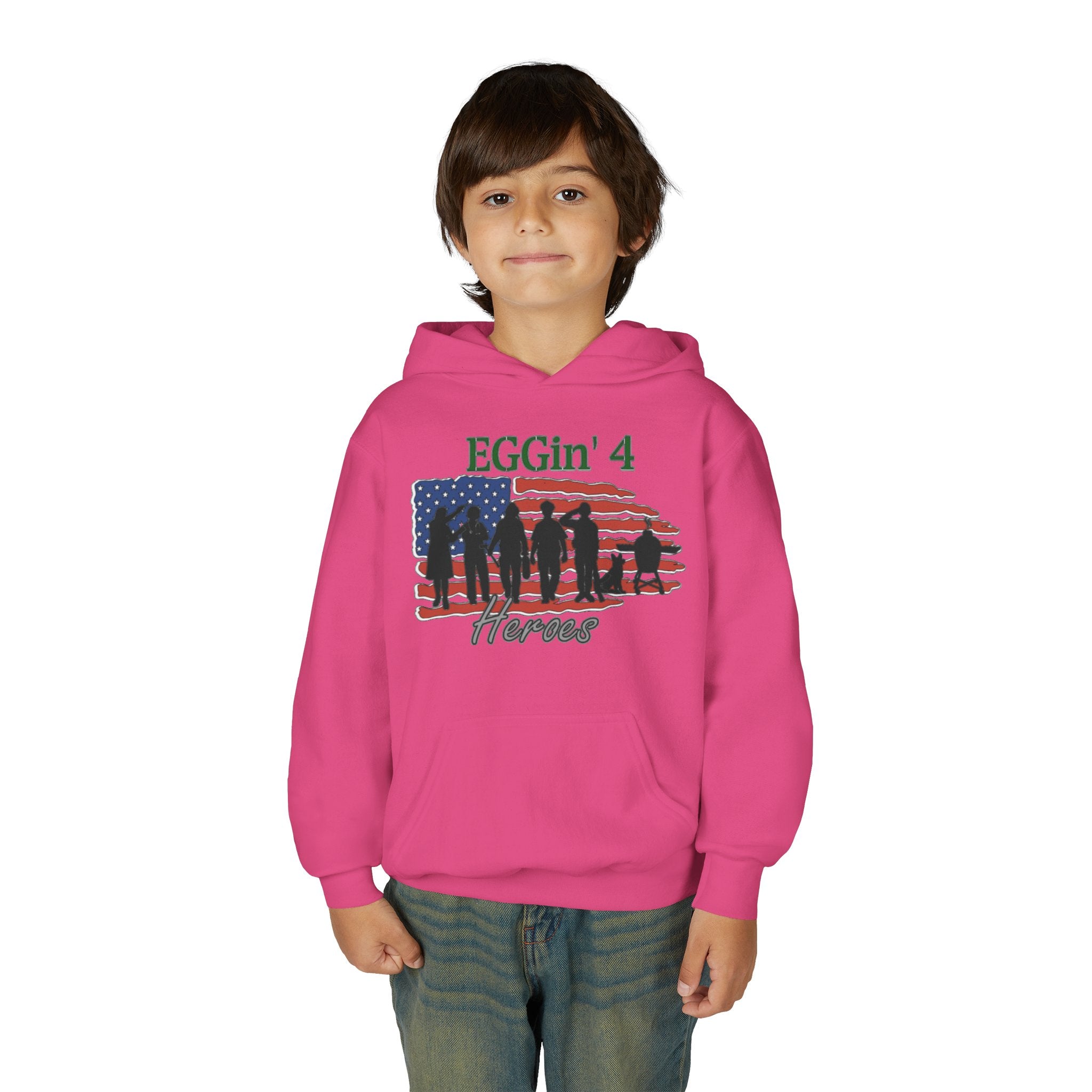 Youth Heavy Blend Hooded Sweatshirt