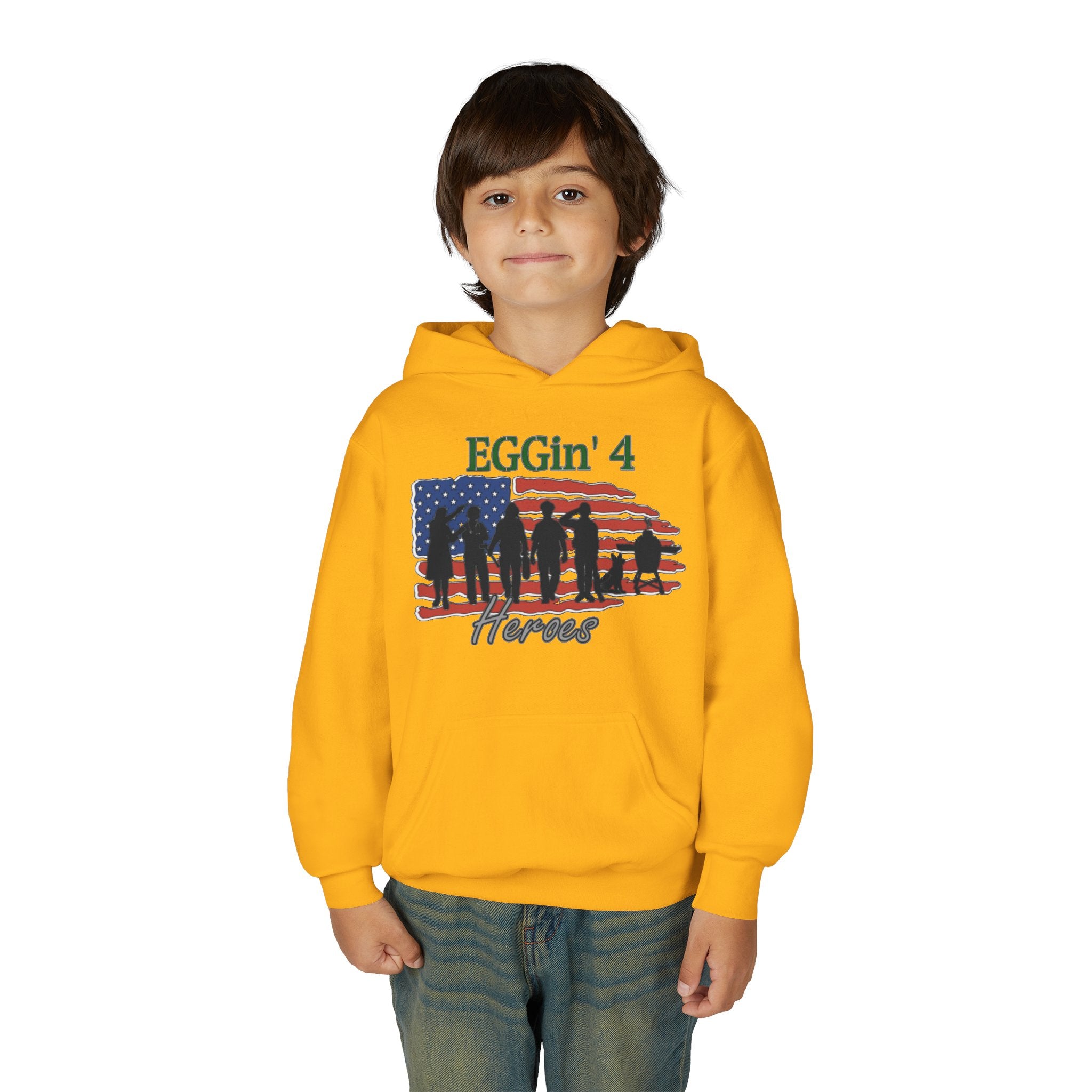 Youth Heavy Blend Hooded Sweatshirt