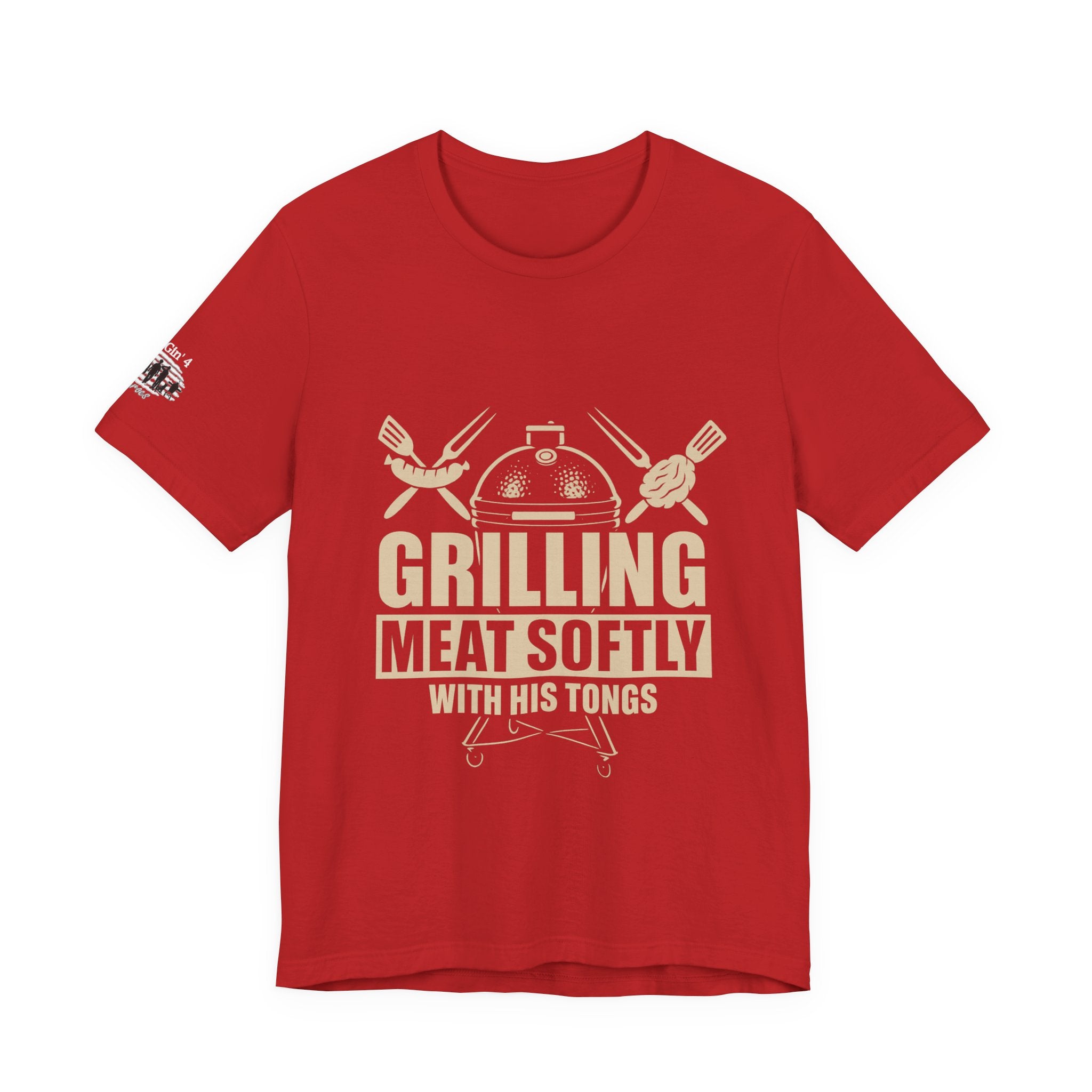 Grilling me softly with tongs