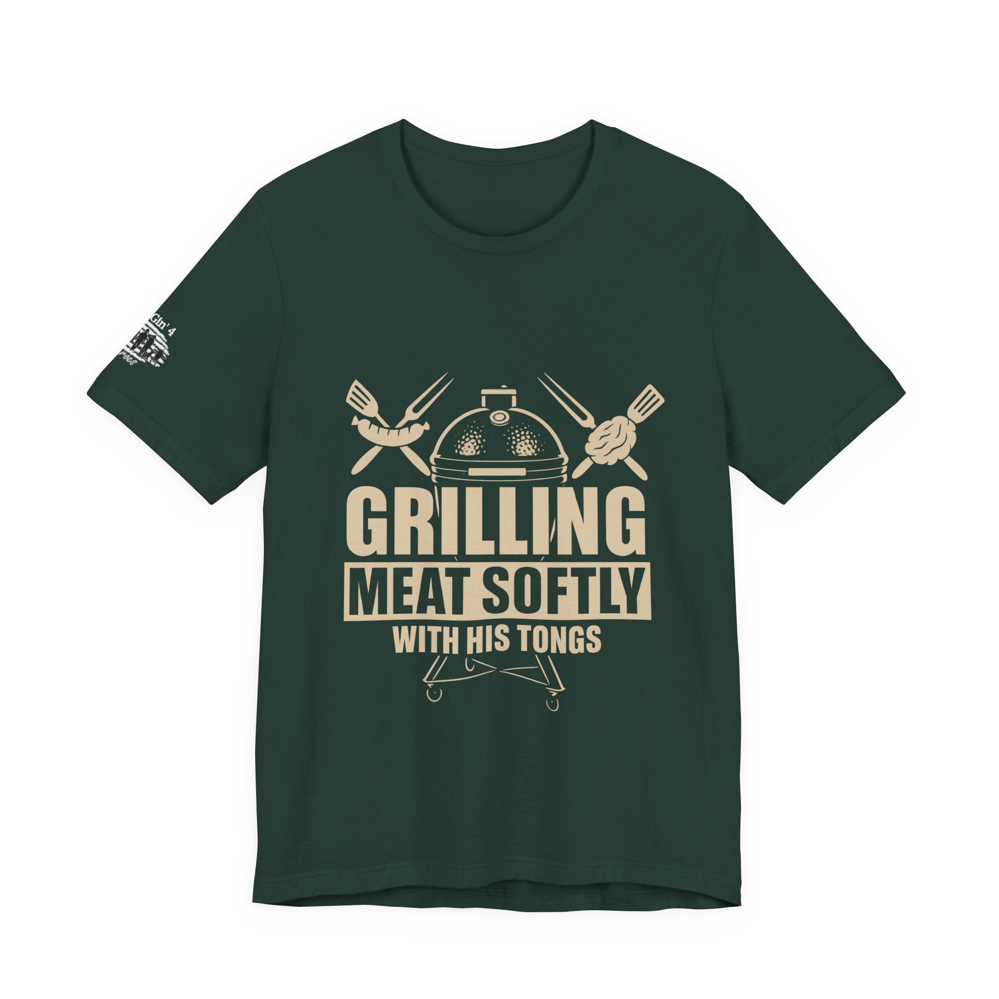 Grilling me softly with tongs