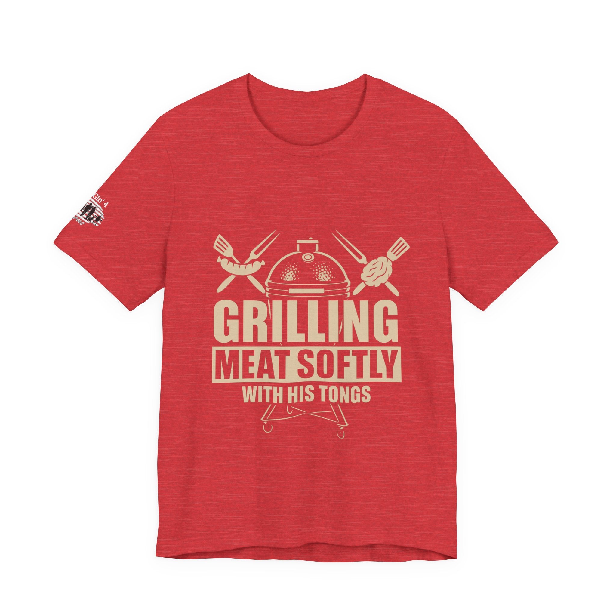 Grilling me softly with tongs