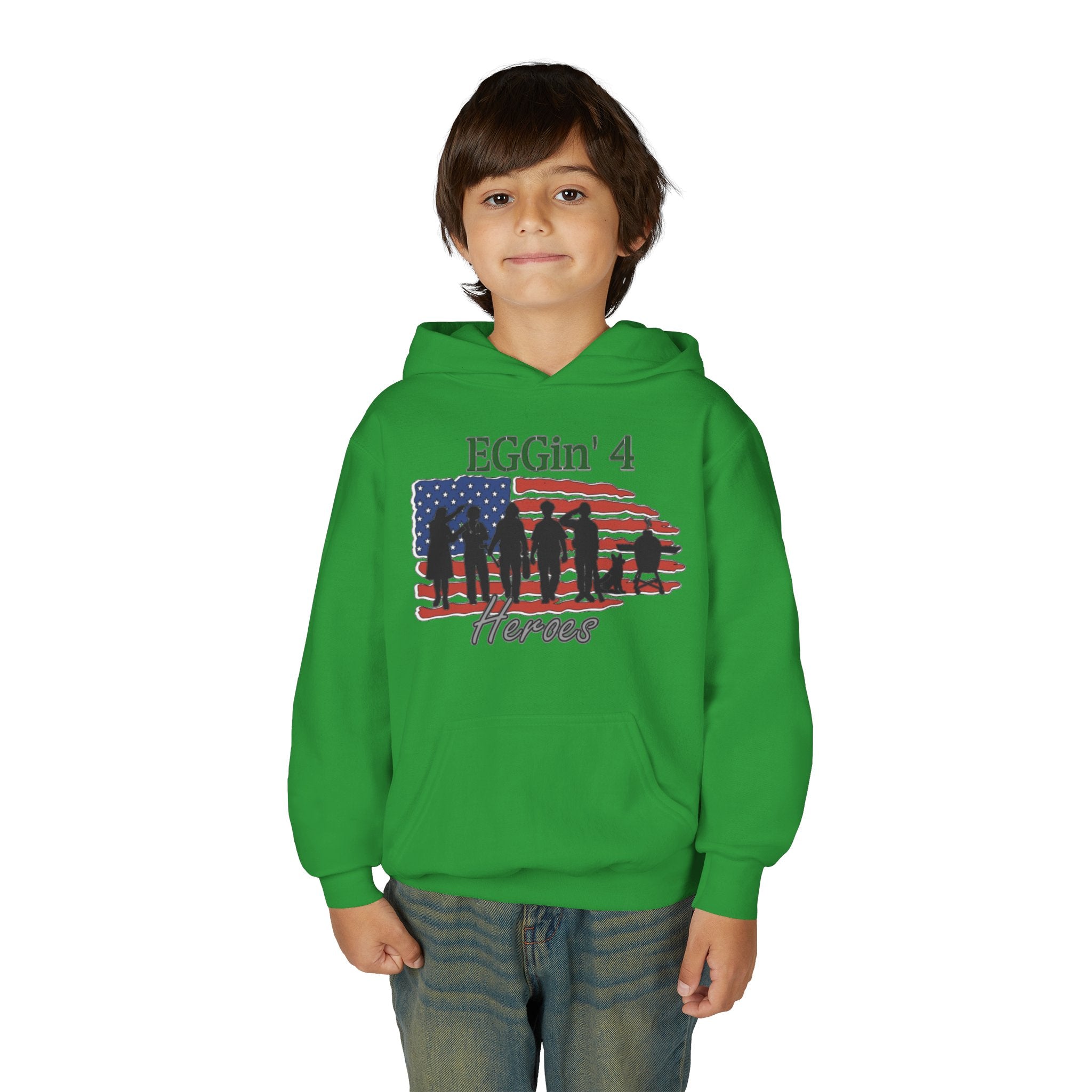 Youth Heavy Blend Hooded Sweatshirt