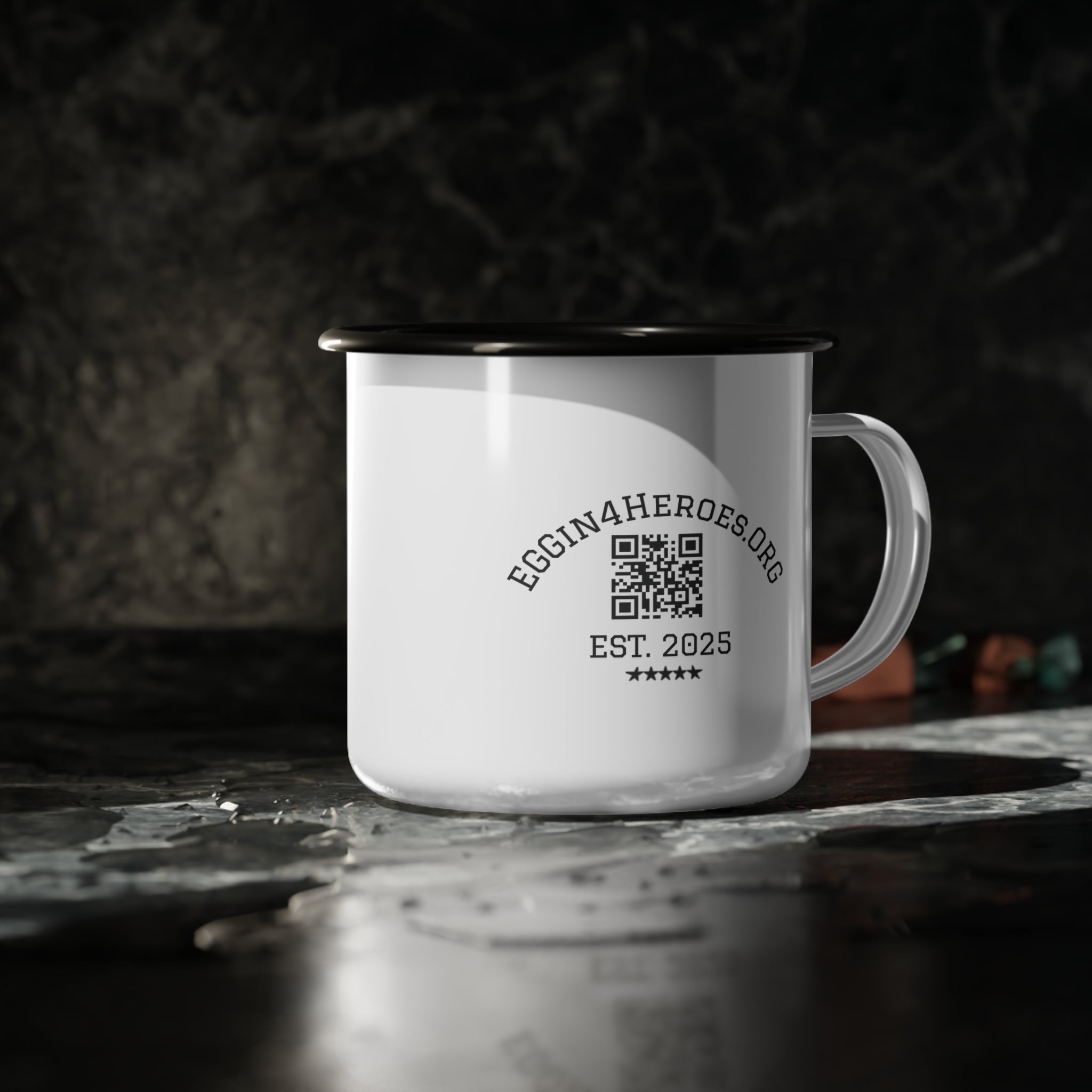 Enamel Camp Cup
